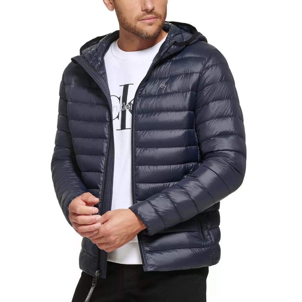 Men’a Calvin Klein Thin Puffer Jacket NWOT
